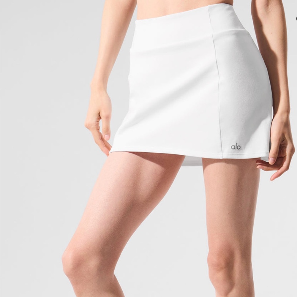 ALO Airbrush High-Waist Good Form Tennis Skirt